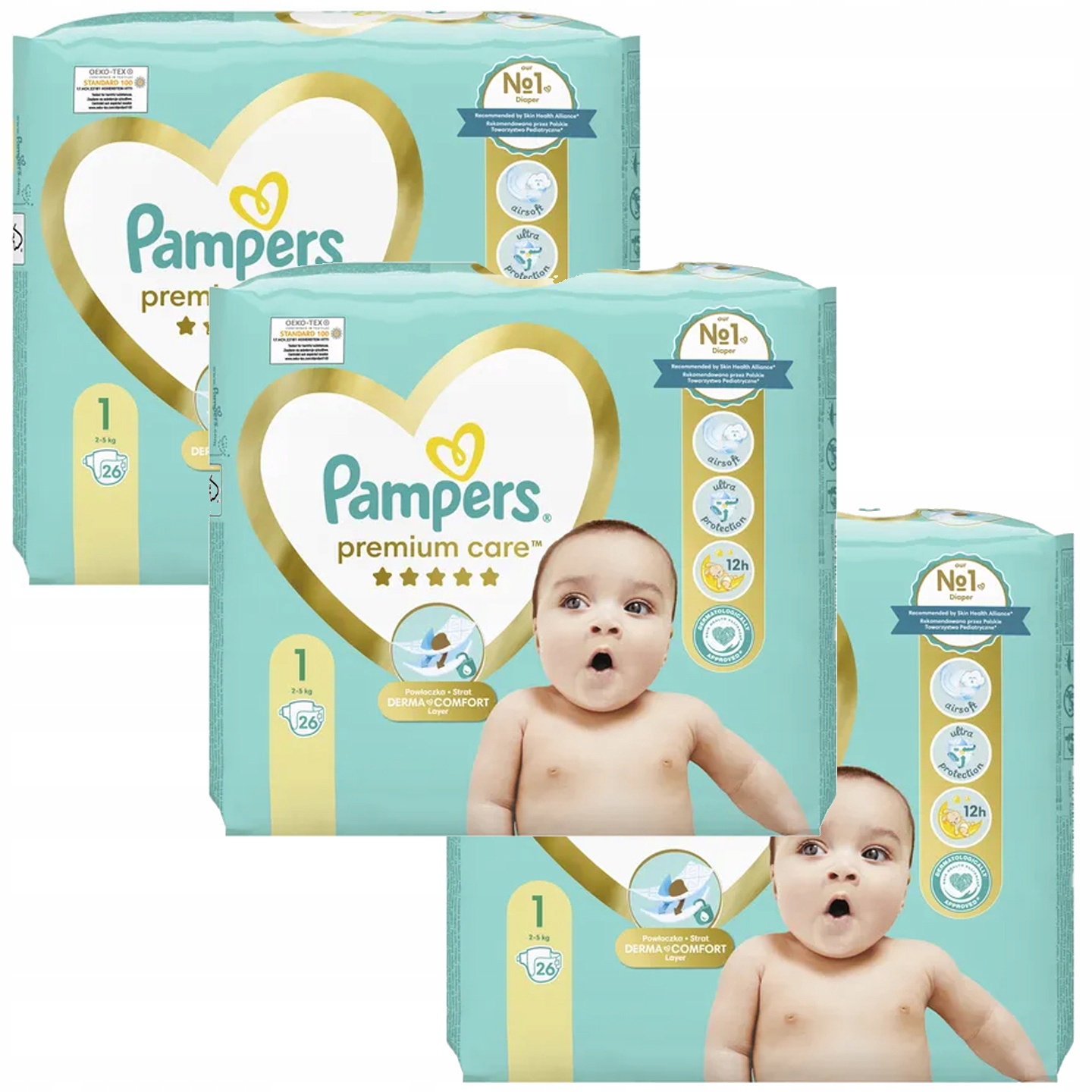 pampers premium care pieluchy 1 new baby