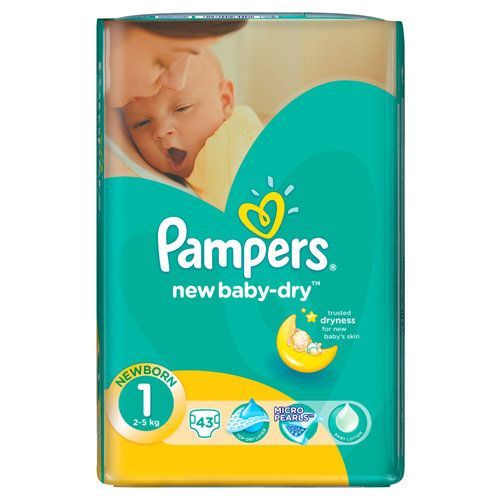 pampers 1 22szt