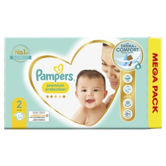 pieluchy pampers premium care 2 mini 3-6 kg miesięczny