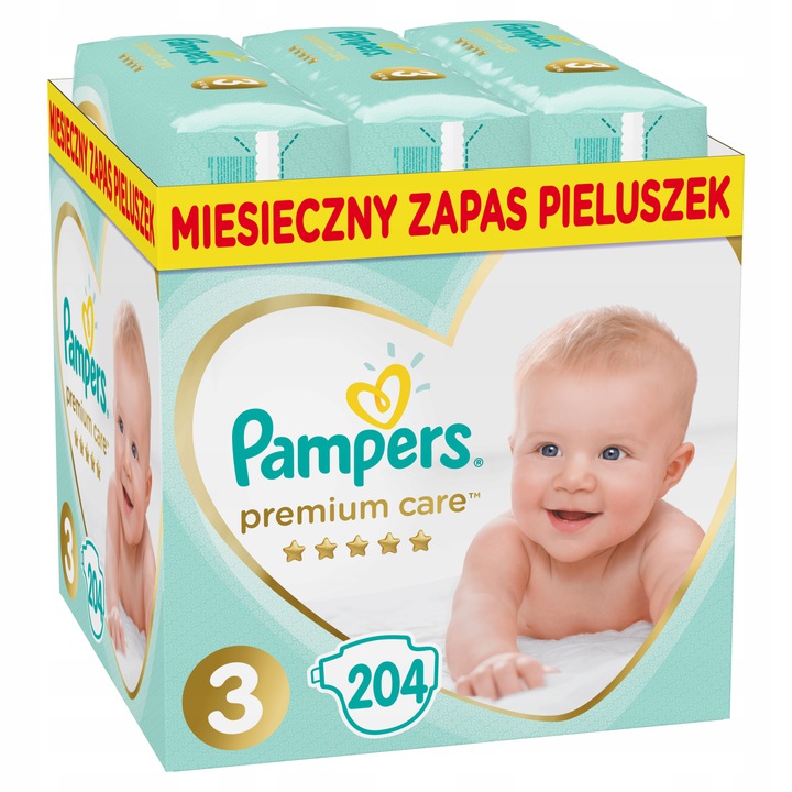 pampers premium care pieluchy 4 maxi 168 szt