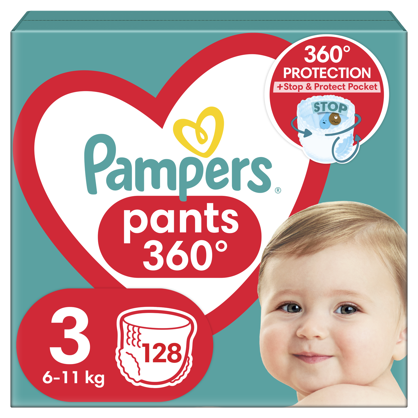 pampers active baby-dry pieluszki 3 midi 126 sztuk