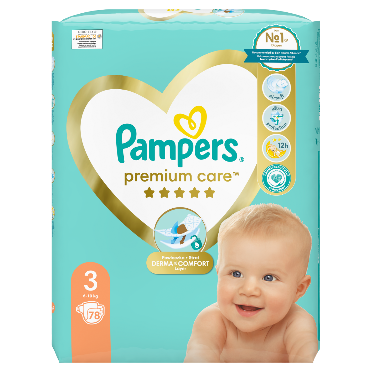 odparzenia od pieluch pampers