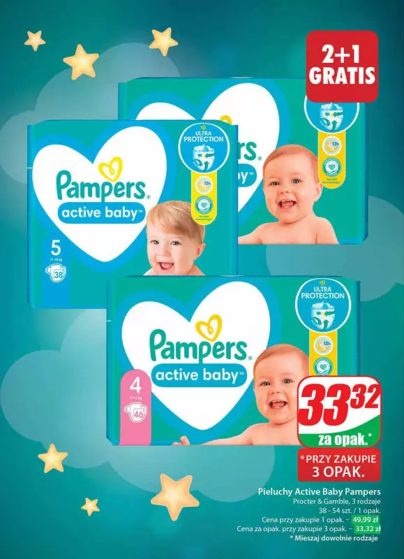 paczki pampers 2