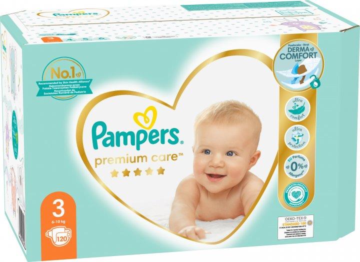 pieluchomajtki pampers premiumcare4 mega box