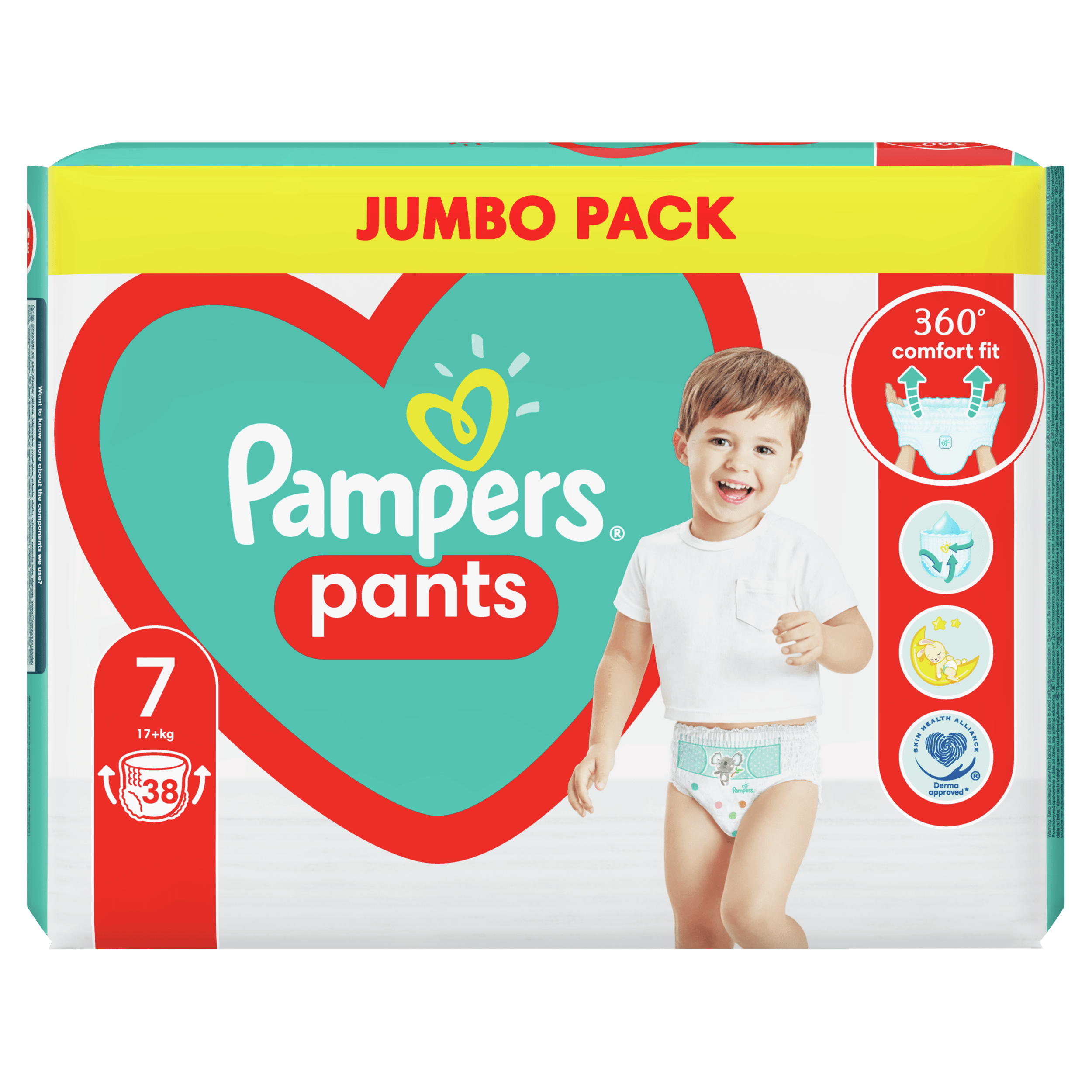 pampers pieluchomajtki 4 52