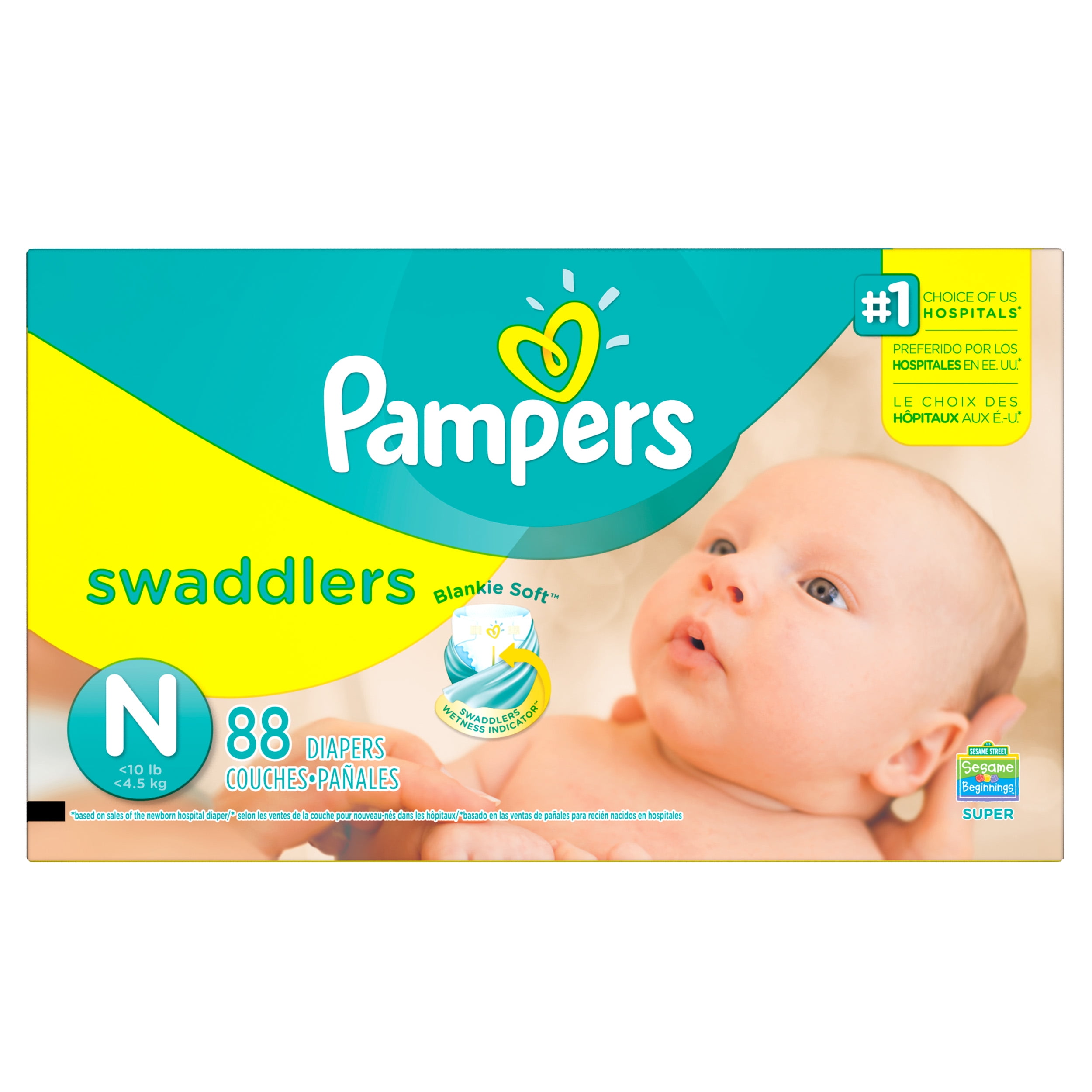 chusteczki pampers sensitive new baby