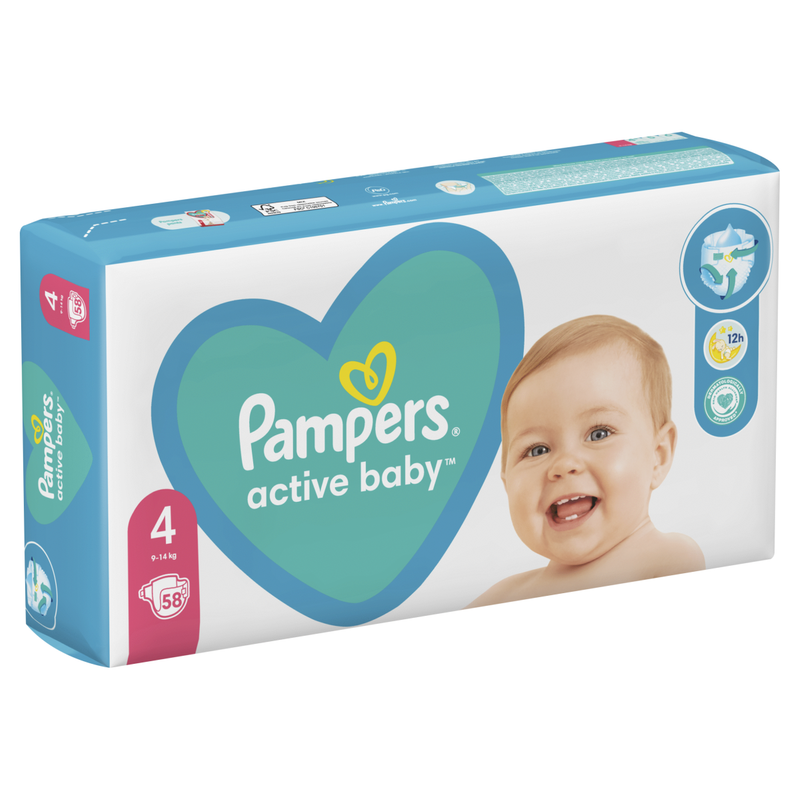 pampers active 4+ allegro