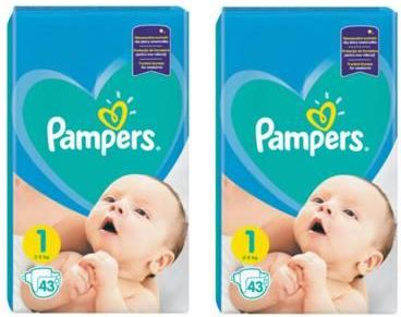 pampers opakowanie kiedys