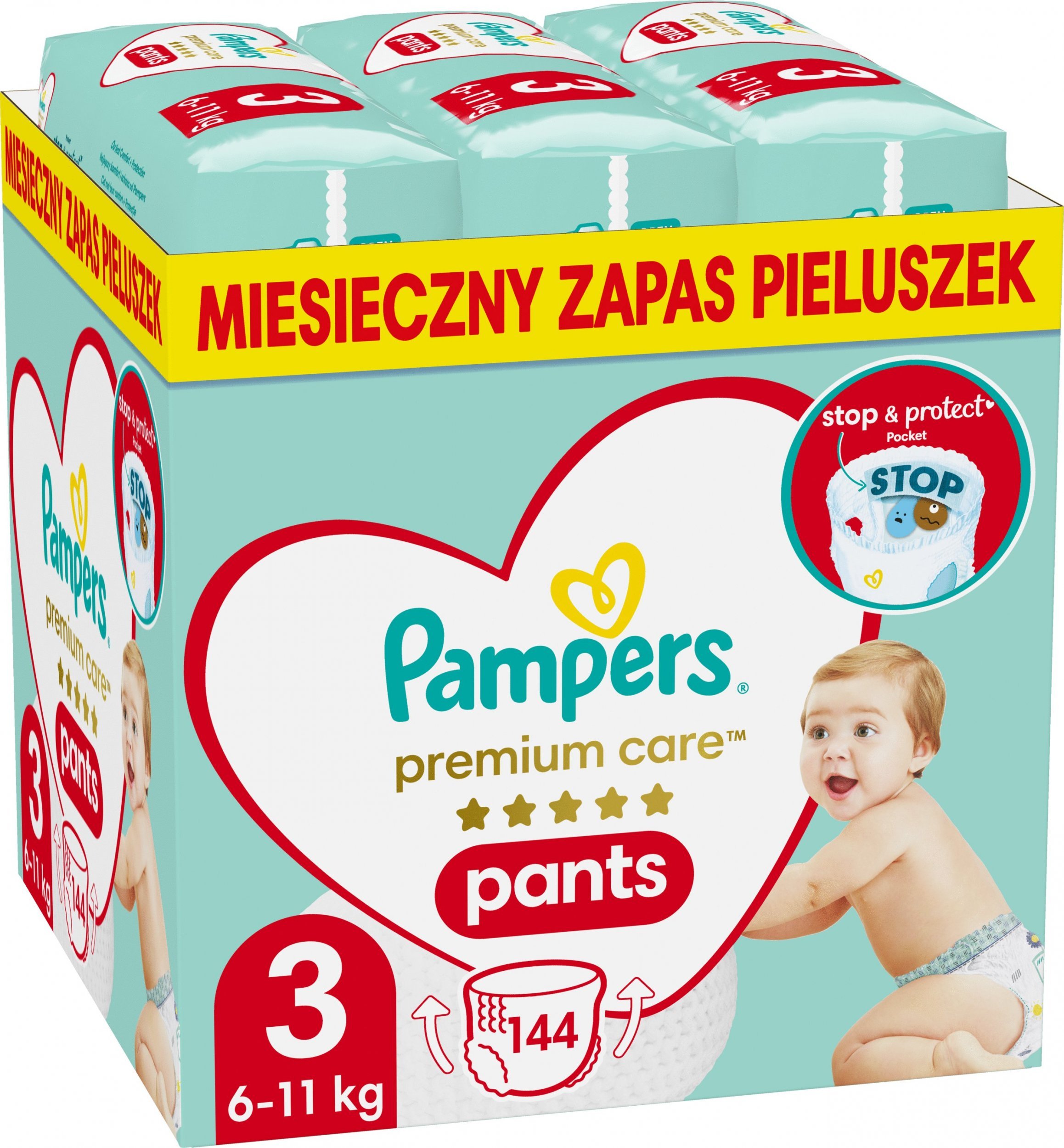 pampers.240szt crna