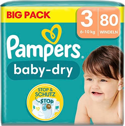 pampers new baby dry 3 box