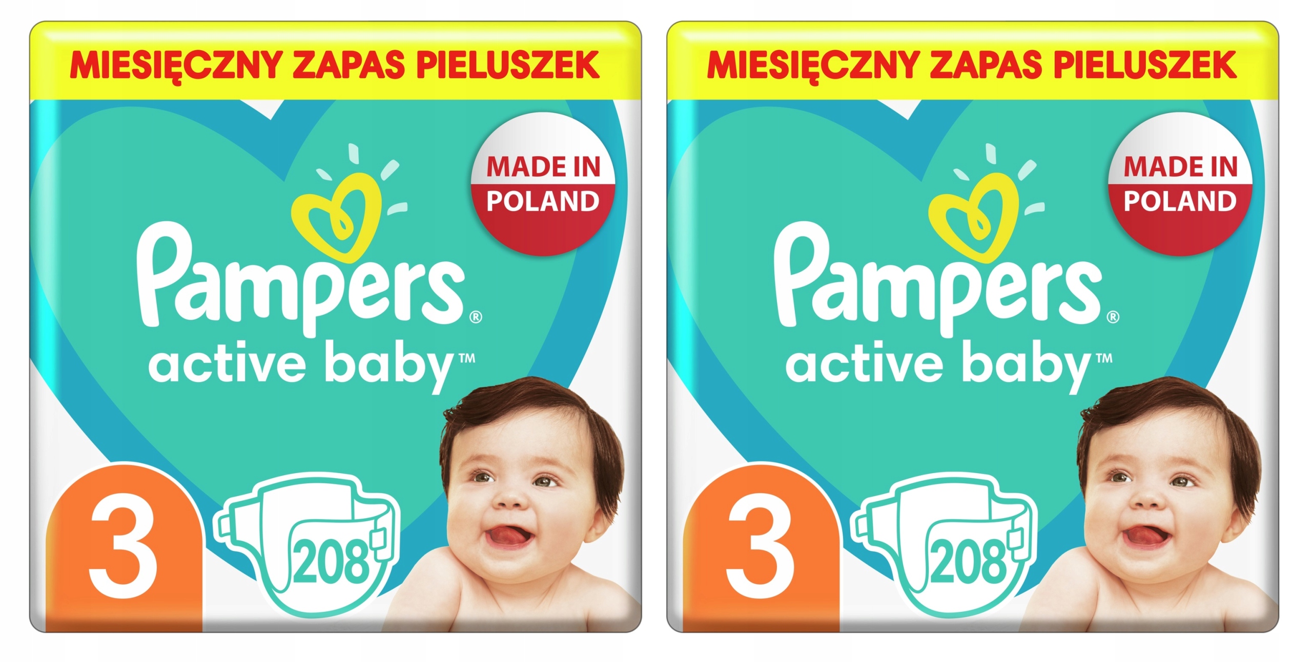 pampers 3 208 ks