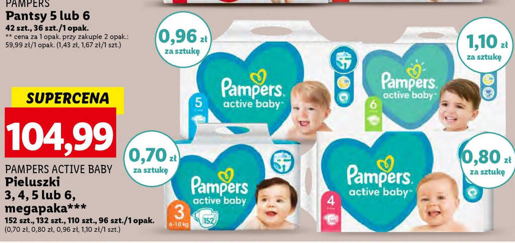 pieluchy pampers care najtaniej w sieci