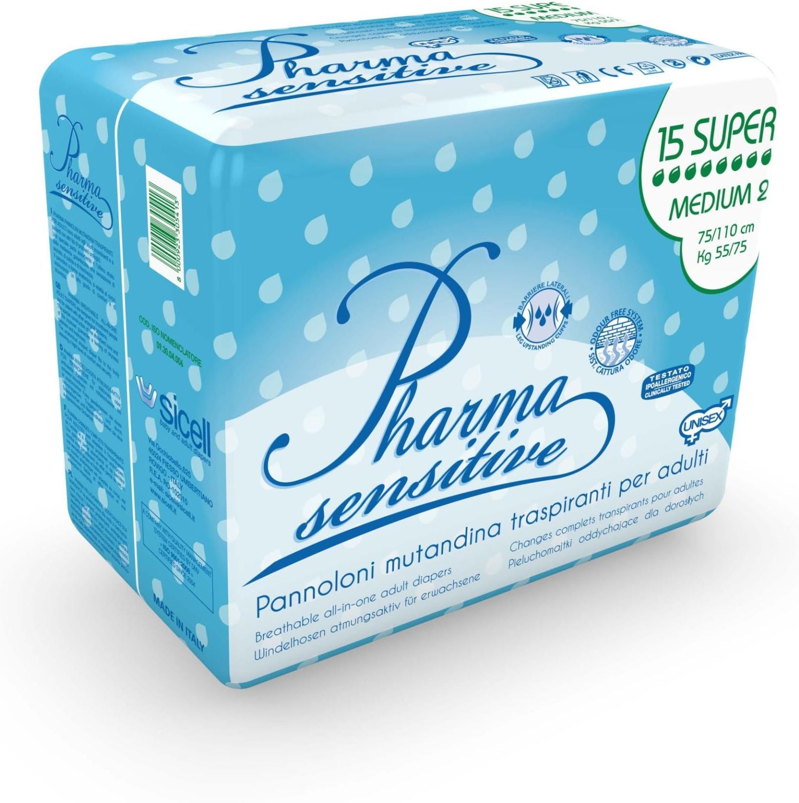 chusteczki pampers sensitive 1x56