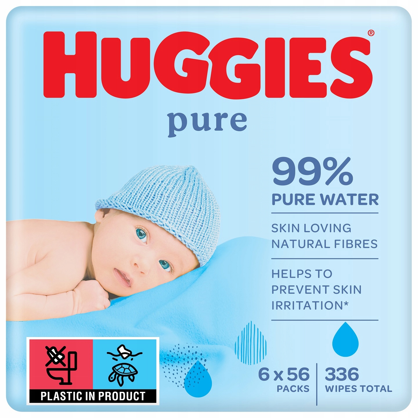 huggies pampers do wody