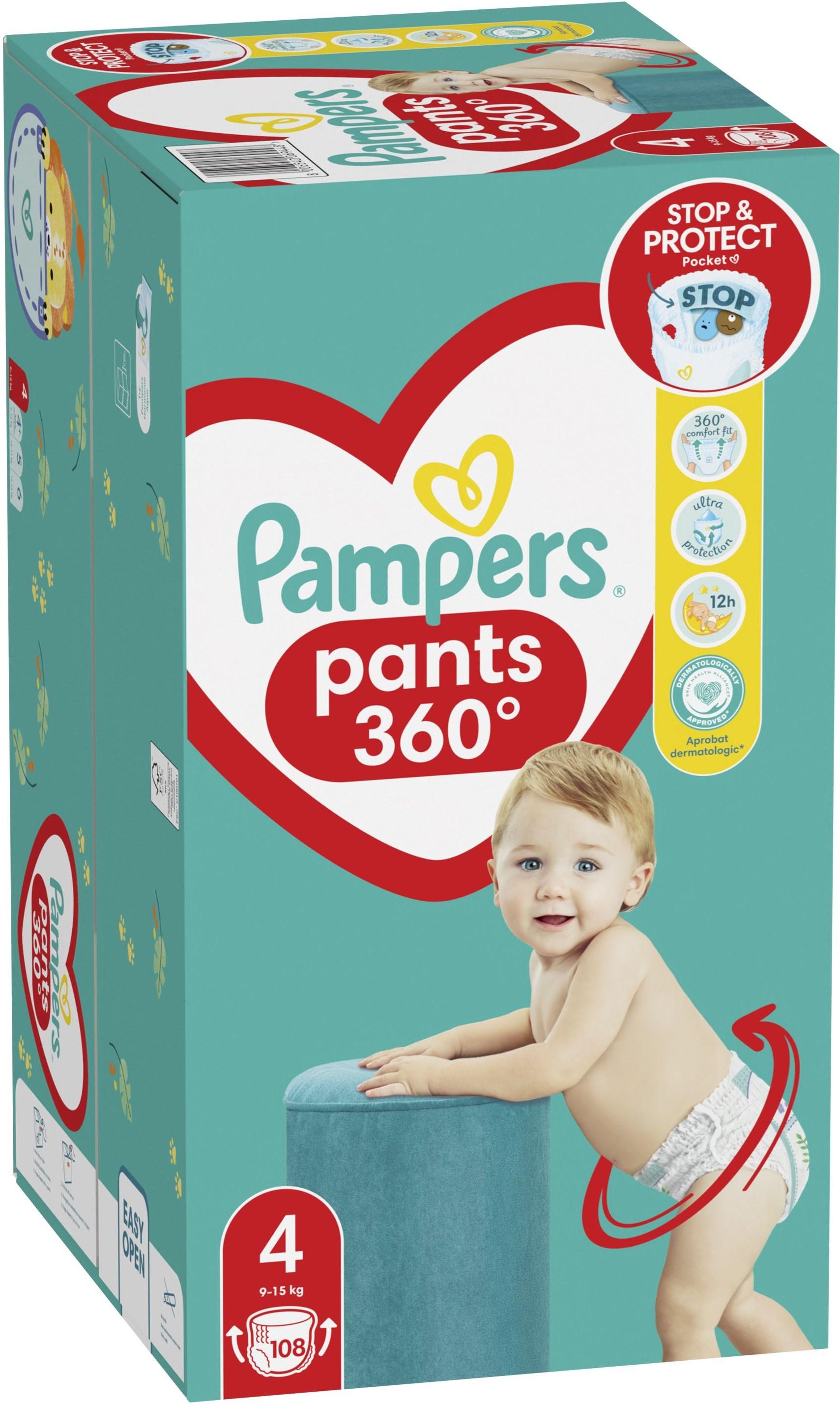 pieluchy pampers active baby mth 3 midi