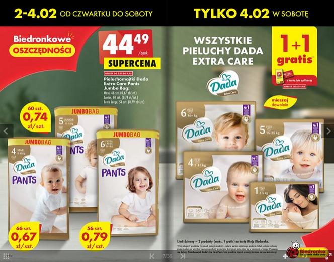 pampers 1 miesieczny zapas