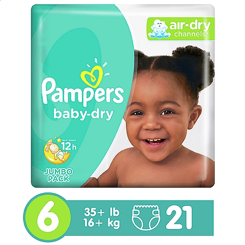 pampers size 6