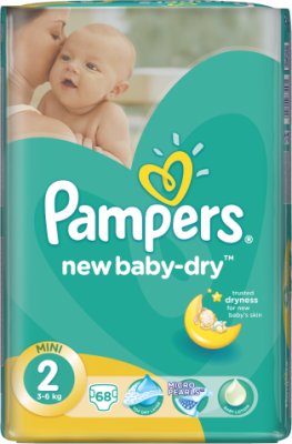 pampers active baby dry 208 szt