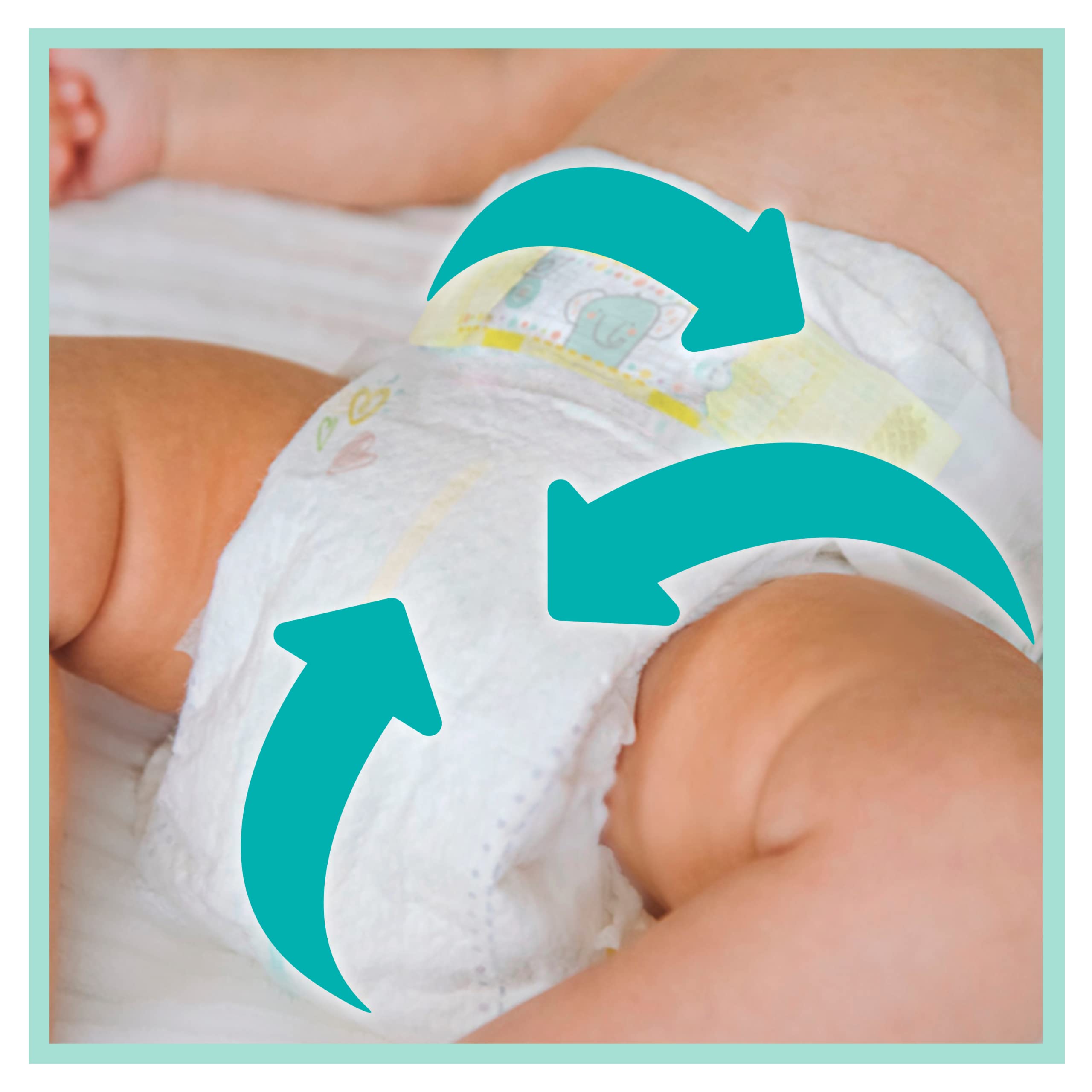 pampers sensitive chusteczki nawilżane 4x56 szt