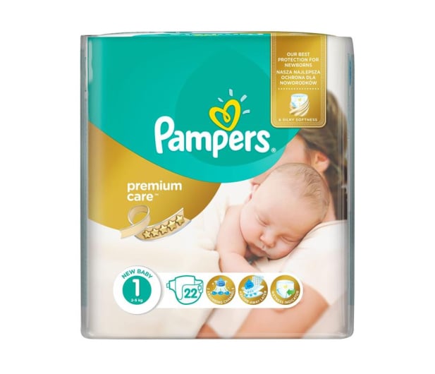 pampers 1 ile sztuk