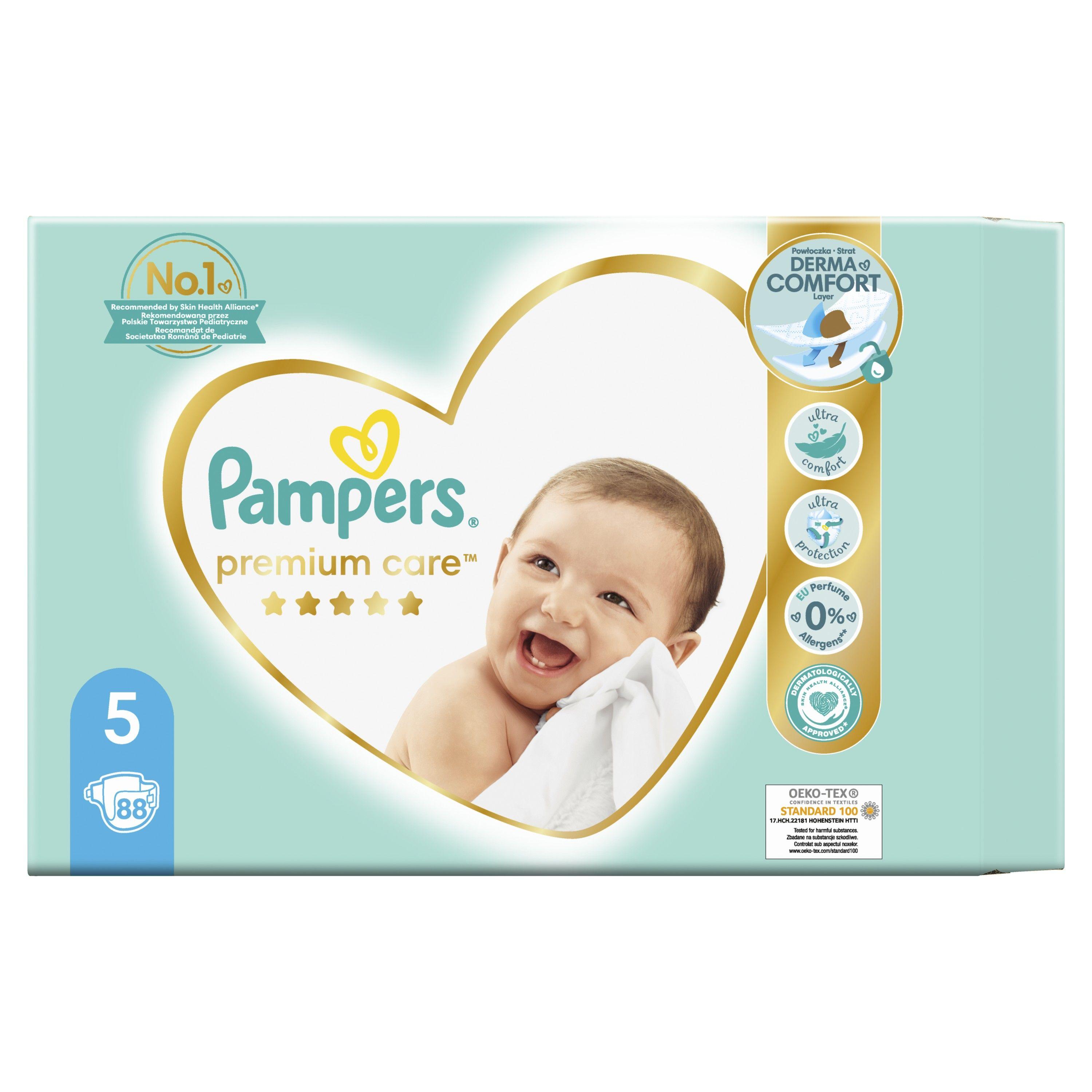 pampers dipers skład