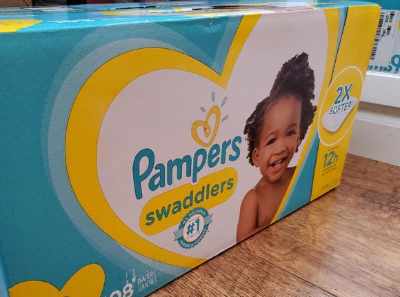 chusteczki pampers sensitive tesco