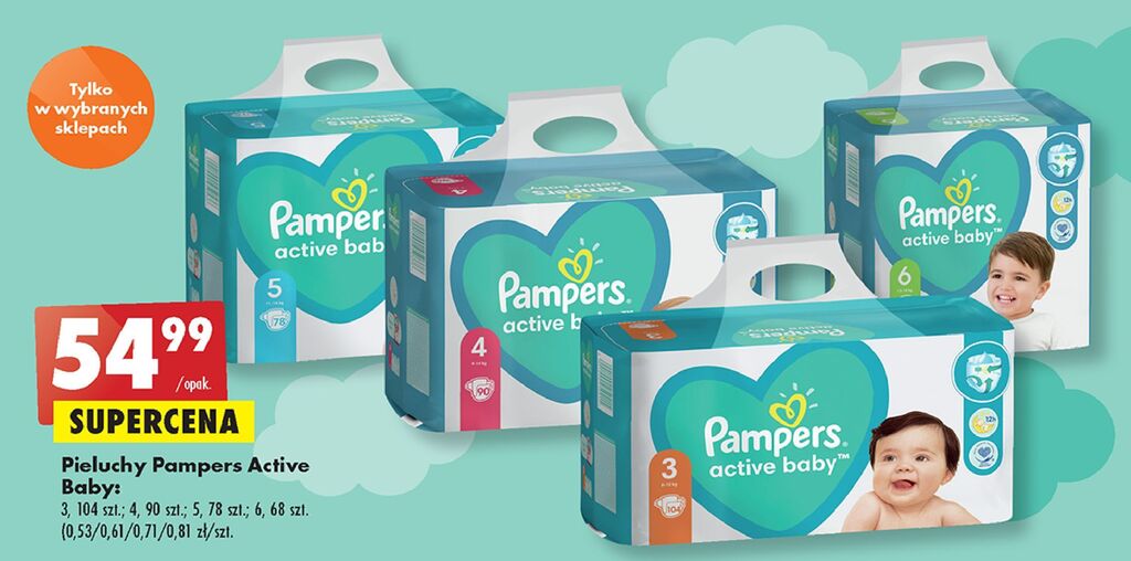 carrefour pieluchomajtki pampers