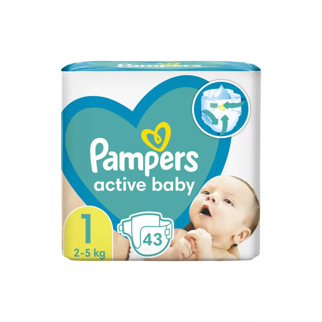 pampers activ baby 3 cena