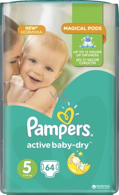 pampers baby dry 136