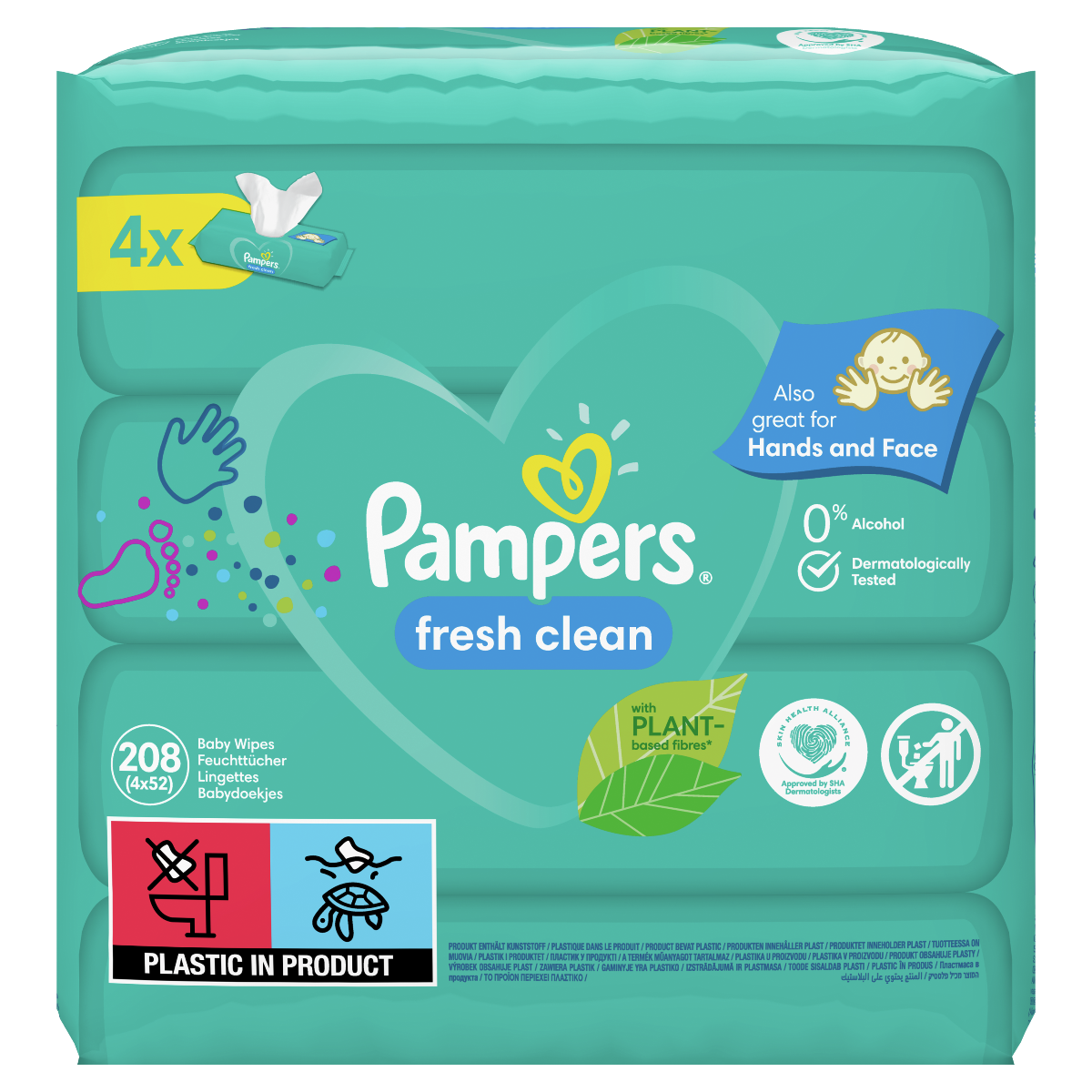 pampers premium care pieluchomajtki rozmiar 4 maxi 38 szt