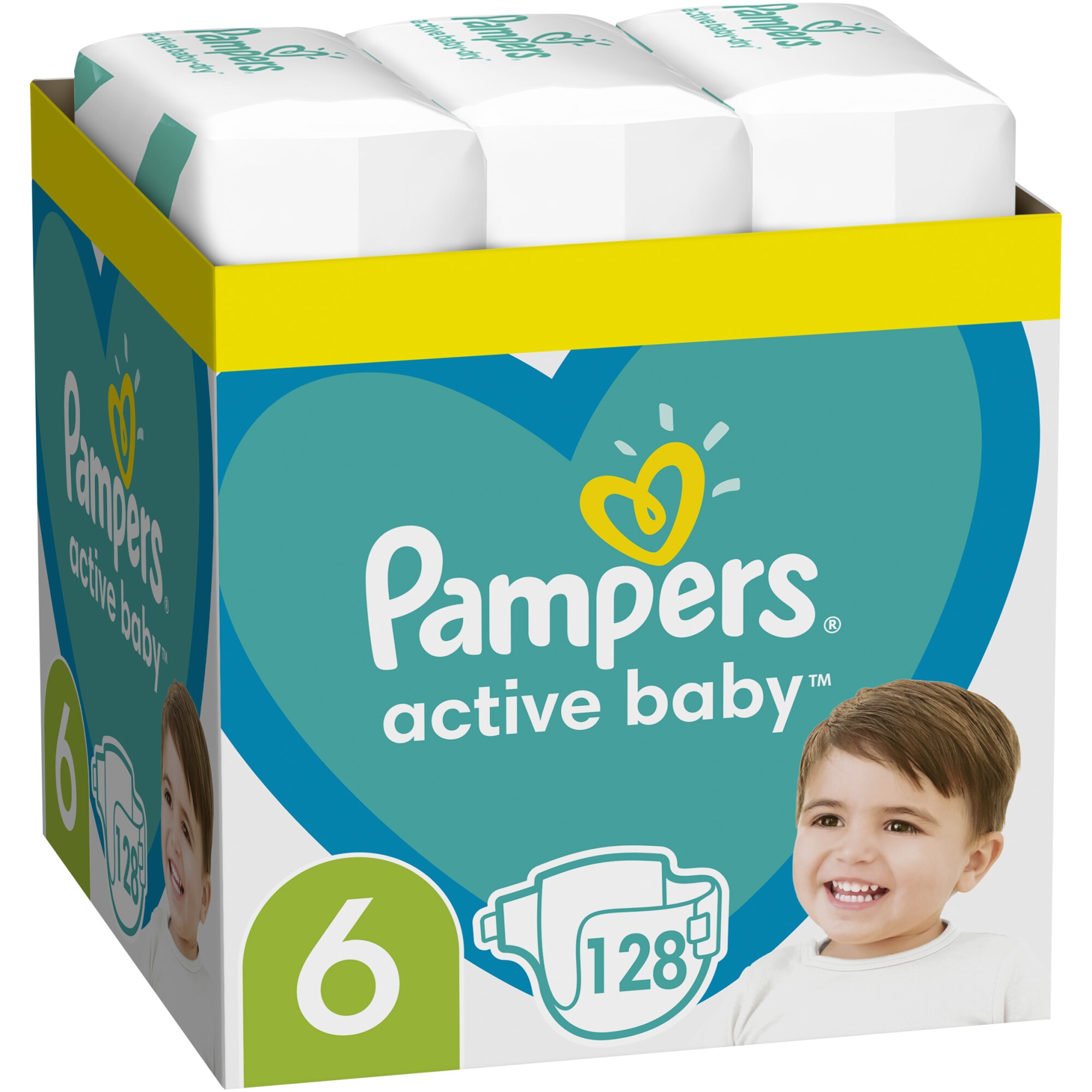 happy 4 pieluchy pampers