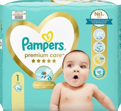 pampers premium care 1 168