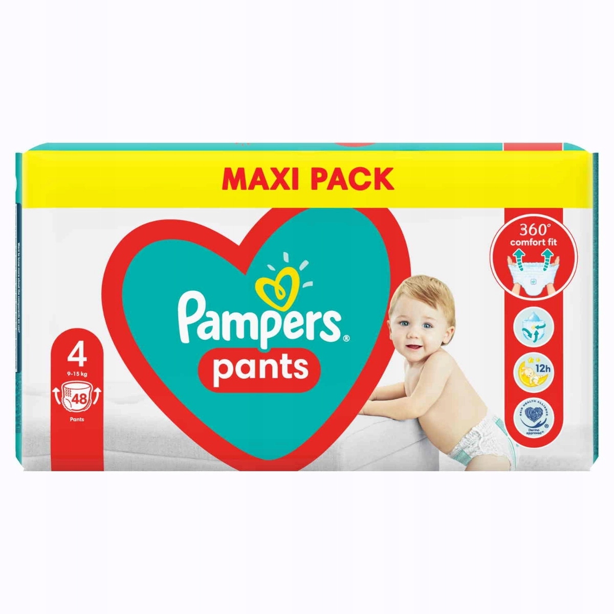 pieluchy pampers 4 active baby