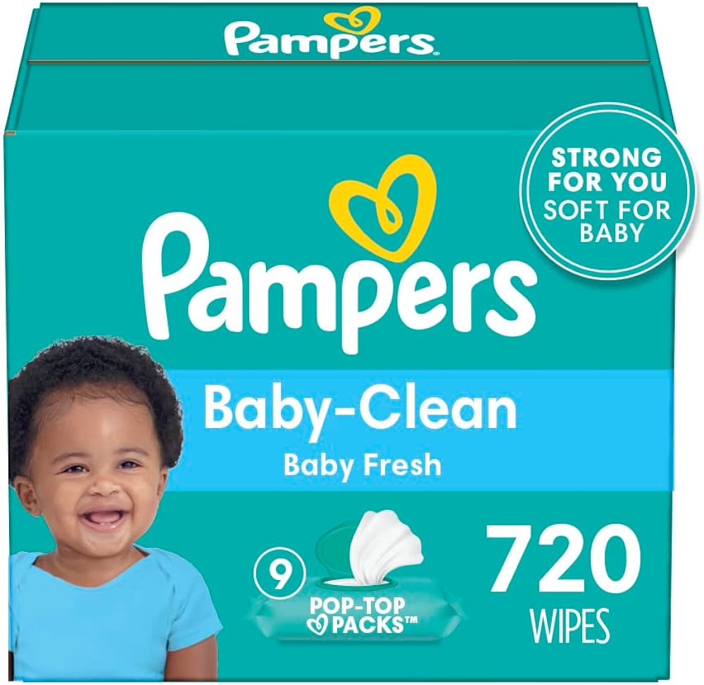 chusteczki 6pak pampers