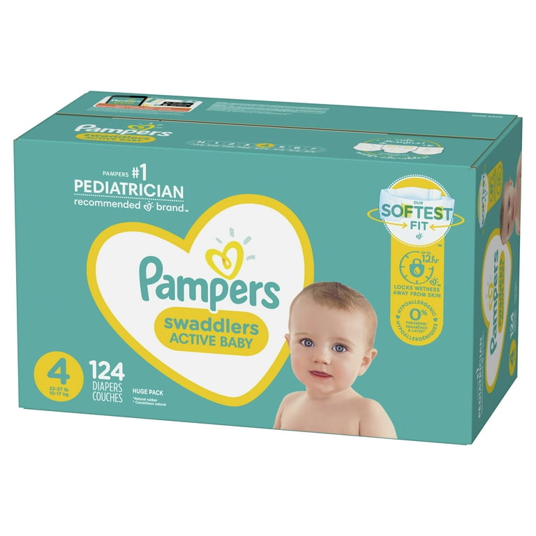 pampers 4 active dry