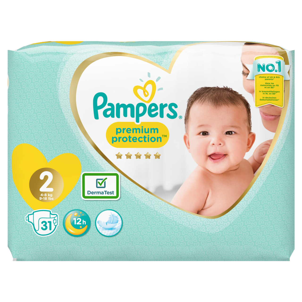 tesco pampers premium care rozmiar 1