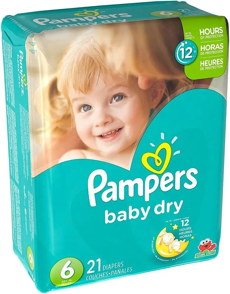 pampers zolty pasek na jaki kolor