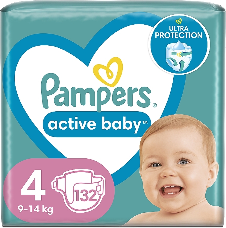 pampers active baby-dry pieluszki 3 midi 74 sztuki