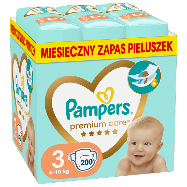 pieluchy premium care rozmiar 2 mini 240 szt pampers