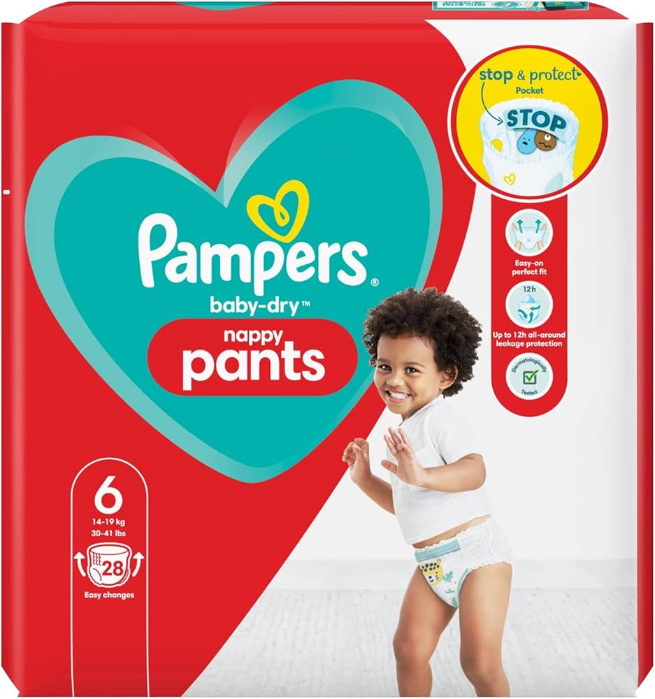 pampers 4 pomaranczowe