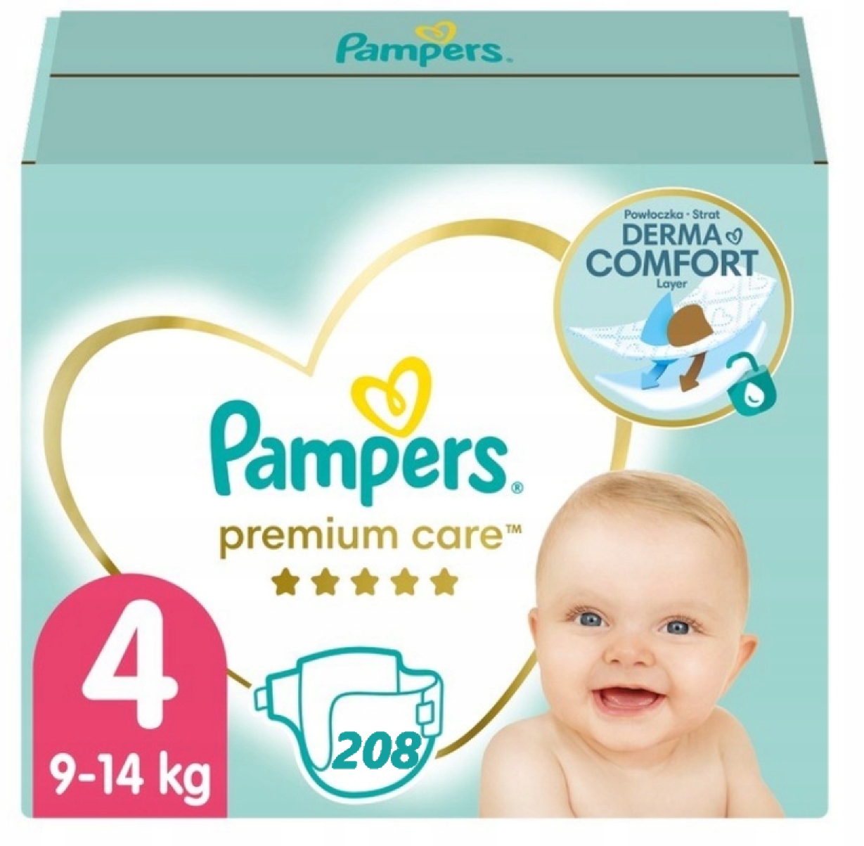 rossmann pieluchy pampers premium care 2