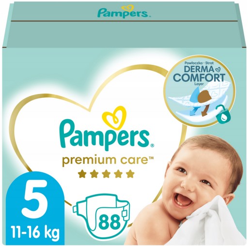 pieluchy pampers pants 5 premium care