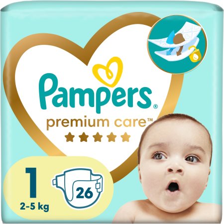 pampers pieluszki premium care 1 newborn 156 szt