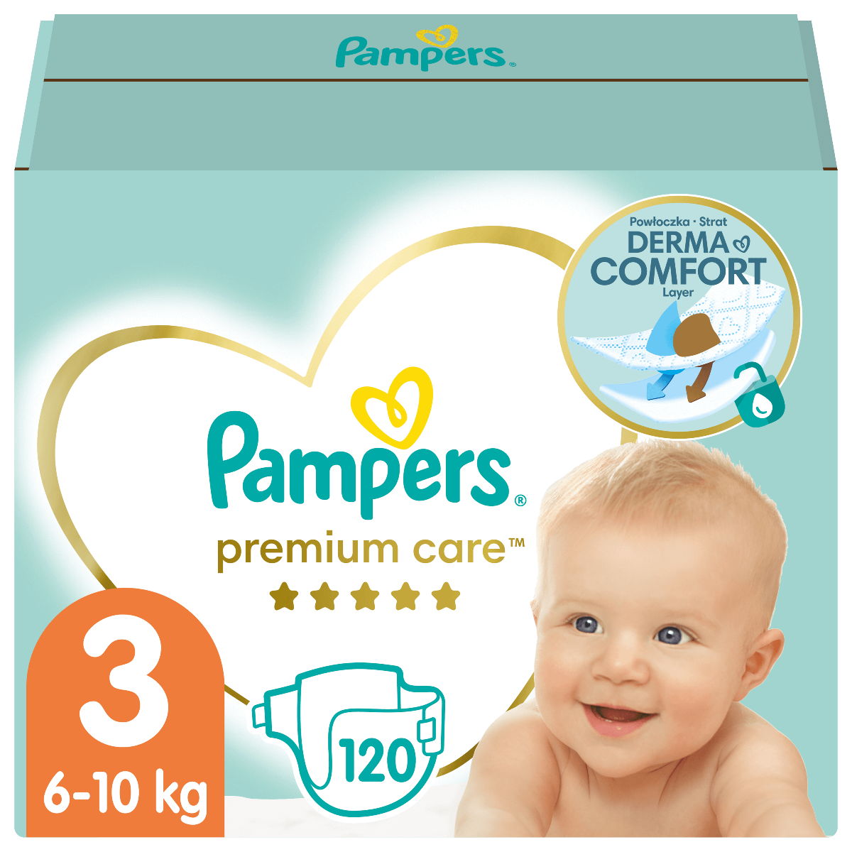 pampers rozmiar 3176 sztuk