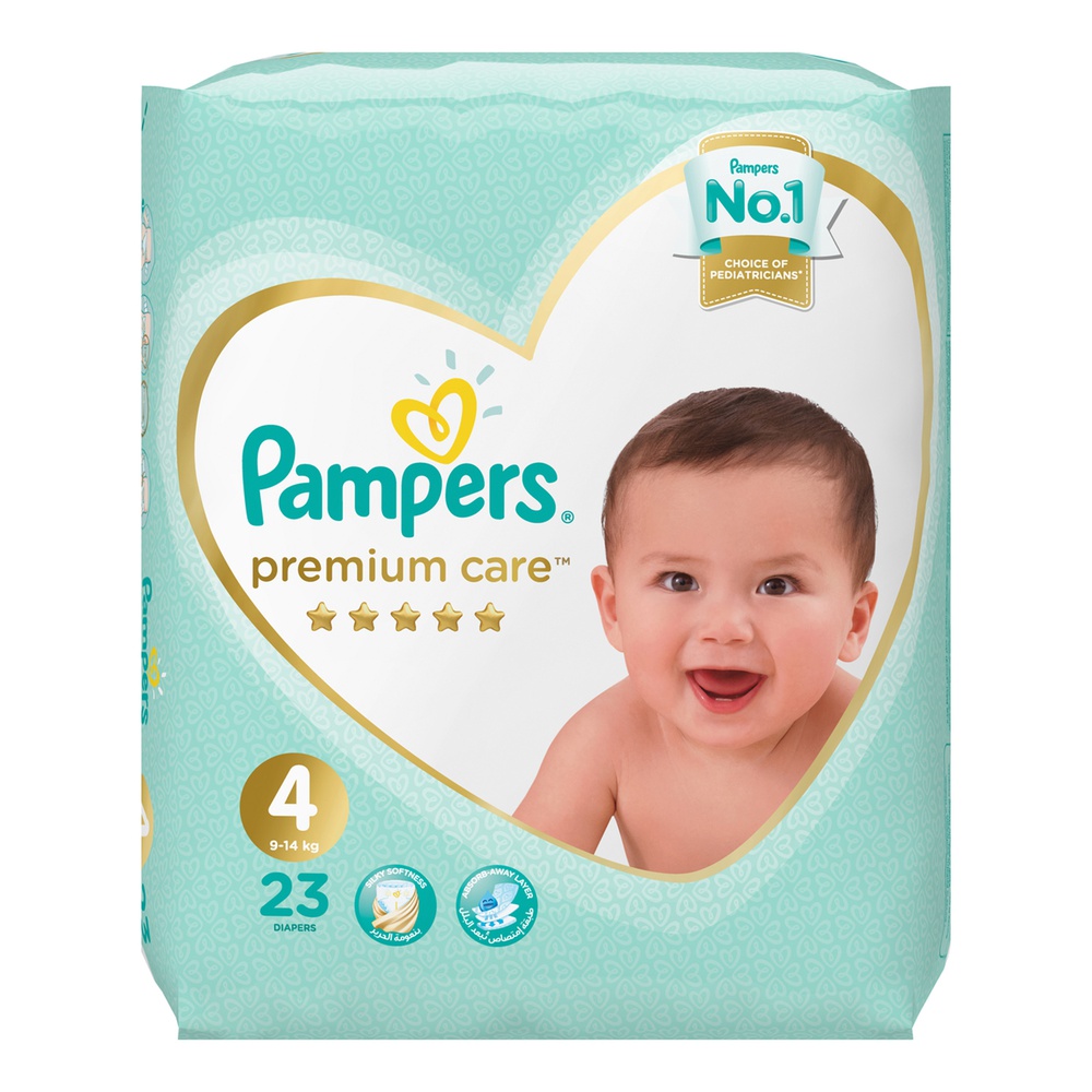 czteropak chusteczek pampers