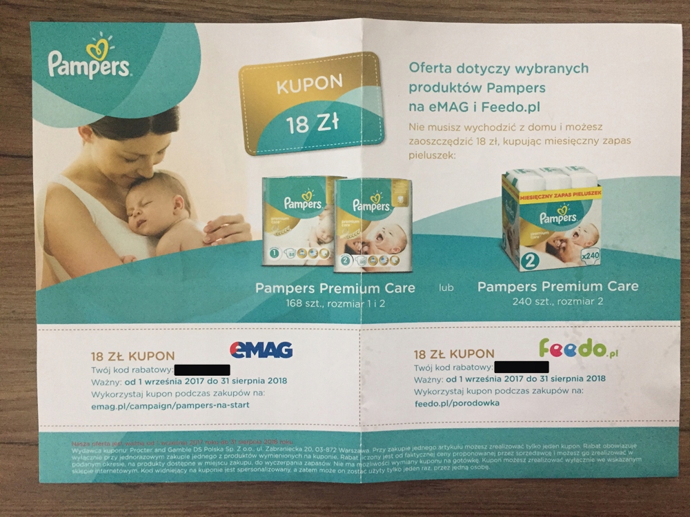 pampers premium care 3 120 cena