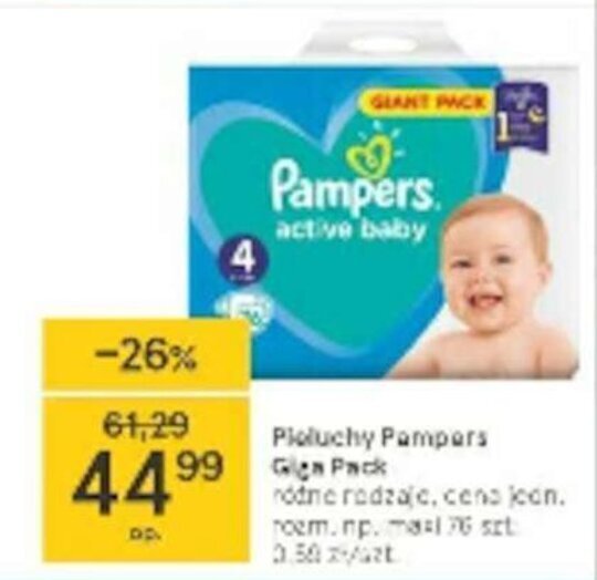 pampers pants wysyłka promocja