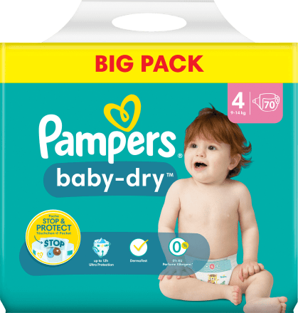 pampers 4 232 sztuk