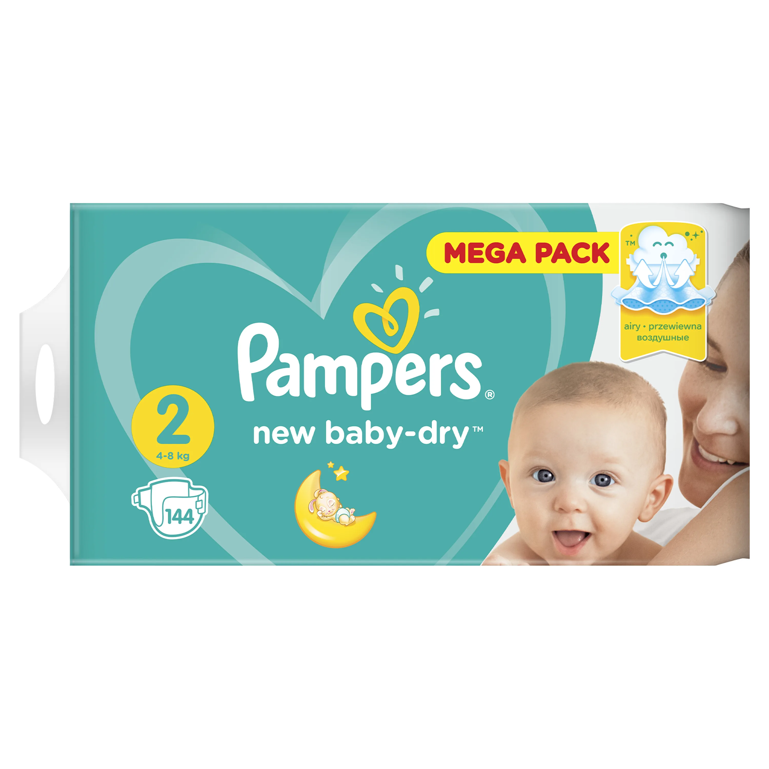 pampers active baby-dry 4 maxi 49 sztuk