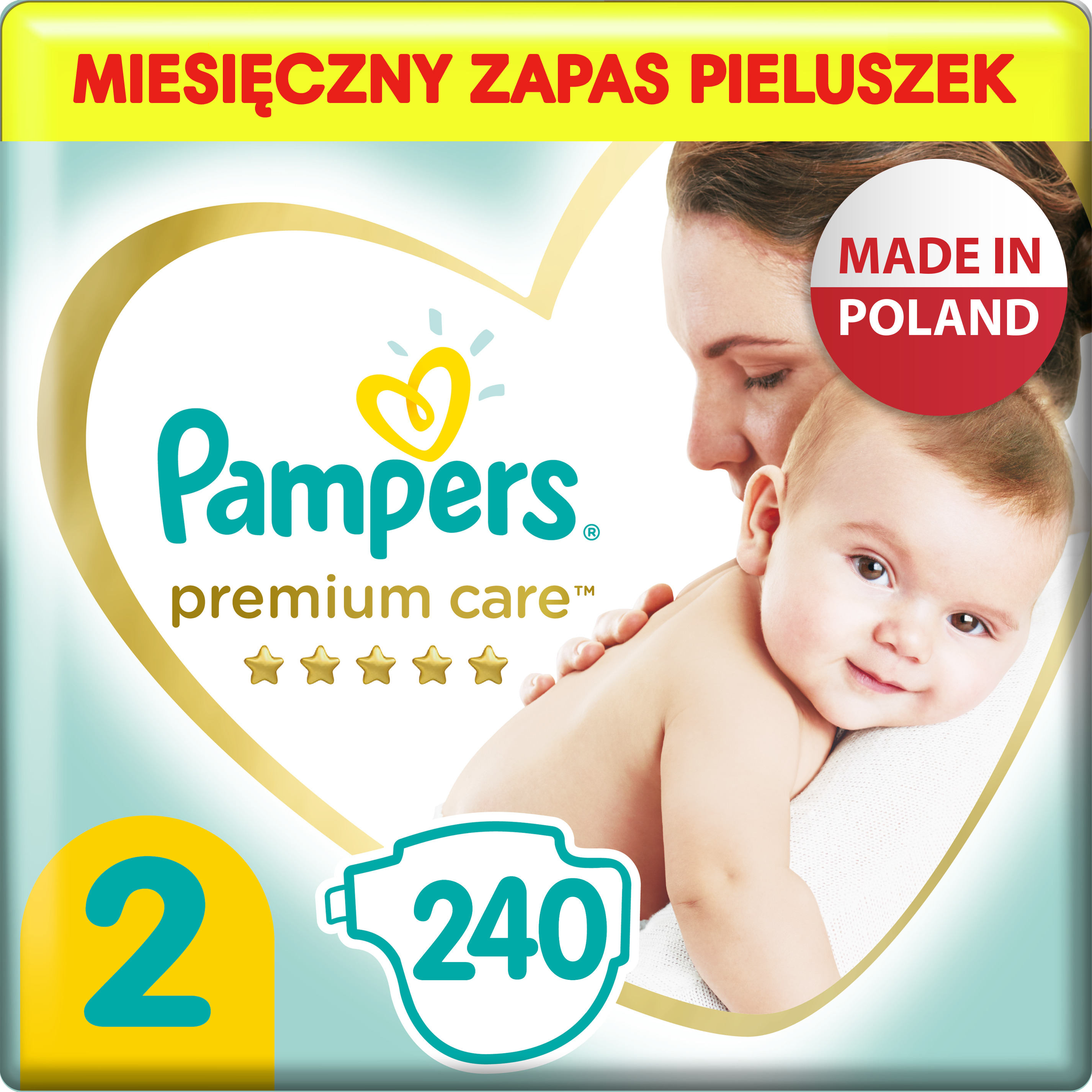 pieluchy pampers 1 ile miesięcy